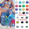 Evening Bags Large Boggs Beach Bag Summer EVA Basket Women Picnic Tote Holes Waterproof Handbag Pouch Shopping Shoulder 231018