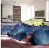 Photo wallpaper mural floor Beautiful scene to bridge floor 3D wall murals wallpaper floor 3d floor tiles