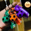 Fashion Football Key RingKeyring för favorit Sportsman's Present Car Key Chain Sports Keychain Ball Pendant