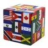 Magic Cubes 3x3x3 National Flags Magic UV Print World Flags Puzzle Cube Global Earth Maps Marko Cubo 3x3 for Children 231019