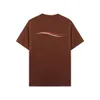 디자이너 티셔츠 여름 짧은 슬리브 파도 티 남자 여자 애인 고급 티셔츠 패션 선임 순수 면화 고품질 대형 크기 XS-L