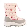 Botas bonito águia inverno menina antiderrapante botas de neve crianças montanhismo esqui quente botas de feltro escola atividades ao ar livre tamanho eur 22-33 231019