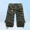 Men039s pantalon tactique Camouflage Camouflage Cargo Shorts hommes 2021 décontracté mâle travail ample homme militaire court 29386386215