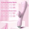 Vibratori Bacchetta Dildo Coniglio Vibradores Doppia vibrazione stimolatore del clitoride Massaggio vaginale Masturbatore femminile Giocattolo del sesso per le donne 231018