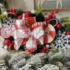 Andere Event-Party-Zubehör, Weihnachtskranz, Simulationsblume, Rankenring, Tannenzapfen-Ornamente, Baumdekoration, Tür-Fenster-Arrangement 231018