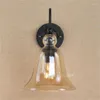 Lampa ścienna brat retro lekkie lampy Klasyczne kreatywne urządzenia na poddaszu dekoracyjne do domu domowego