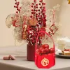 Take Out Containers 4 Pcs Gift Bag Housewarming Ornaments Mini Decor Candy Storage Basket Non-woven Fabric Small Bags