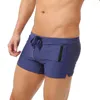 Men's Swimwear Low Waist Surfing Trunk Swim Short Sexy Personality Swimsuit Male Beach Swimming Board Men Bathing Slips