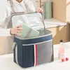 Ice Packs/Isothermic Bags Portable Lunch Bag Food Thermal Box Durable Waterproof Office Cooler Lunchbox For Women Men Kids Outdoor Picnic Insulated Bag 231019