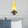 Wall Lamp Indoor Lighting Decoration Rustic Sconces Candlestick Bedside Chic Glass Home Clean It Vintage