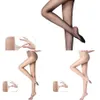 Plus Size Super Elastic Tights Women Stockings Body Shaper Pantyhose 30D Stocking Tight Sexy Hosiery Underwear X0521219V