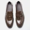 Scarpe eleganti Mocassini uomo stile britannico Comodi moda casual estivi Uomo Pelle 231019