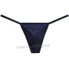 Hommes tongs sous-vêtements brillant Spandex pochette t-back jockstrap pochette reliure string Mini Bikini slips Micro string caleçon