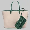 10A sacola de compras de alta qualidade conjunto de duas peças tote de couro com carteira totes bordados designers crossbody sacos bordados grande bolsa casual carteira