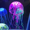 Acquari Meduse artificiali Fluorescenti trasparenti galleggianti Paesaggio simulato Acquario Decorazioni per animali domestici Forniture 230819