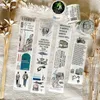 Geschenkpapier NEVERLAND Vintage The Point Of Travel Washi PET Tape Planer DIY Kartenherstellung Scrapbooking Plan Dekorativer Aufkleber