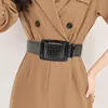 Ceintures Creux Pu Ceinture Pour Femmes Mode Casual Luxe Design Polyvalent Robe Accessoires Ceinture Gothique Rétro En Cuir Large Ceinture