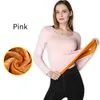 Womens Knits Tees Women Winter Keep Warm Underwear Thermal Tops Plus Cashmere Pullovers Autumn Thick Fleece Shirts Layered Clothing Pajamas 231018