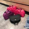 Duffel Bags Bagaj Seyahat Çantaları Su Geçirmez Erkekler Kadınlar Büyük Çanta Man Omuz Duffel Bag Siyah Mavi Kabin Bagajı 231019