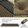 منصات في الهواء الطلق SOOMLOOM CHESPING PATTH-UP AIR AIR PRADESTION PISTING PIMP PIMPLOW PLACKED PORTABLE Outsible Sleeping Pad 231018