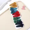 Hair Accessories 10Pcs/set BB Clip Solid Flower Hairpins Baby Girls Colorful Snap Kids Headwear Toddler Boutique Dot Hairclips