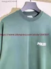 هوديز الرجال للبلوزات الأخضر الأسود polizei sweatshirts crewneck الرجال النساء عالية الجودة كبيرة الحجم VTM Hoodie داخل العلامات T231019