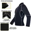 Waist Tummy Shaper Men Shapers Sauna Suit Neoprene Sweat Jacket Workout WeightLoss Long Sleeve Waist Trainer Body Shaper with Zipper Undershirt 231019