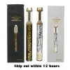 Authentic California Honey Disposable Vape Pen Empty E Cigarettes 1ml Gold Ceramic Coil Atomizers 400mah Rechargeable Battery Ecig Thick Oil Cartridges Package