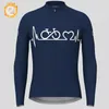 Cykeljackor vinter termisk fleece cykeljackor långa ärmar varma cykeltröjor herrar mens cykel varma tröjor mtb vägcykel toppar 231018