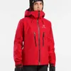 Arcterys Jacket Hardshell Beta-jassen Heren Gtx Winddichte waterdichte capuchon Alpine Guide Nieuw Outdoor Warm Ademend Duurzaam Hard Shell Charge Coat Meisjes Berg