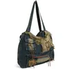 Axelväskor emo denim väska handväska vintage handväska axel crossbody messenger tote bagsstylishdesignerbags