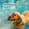Zabawki dla psów żucia Odporna na ugryzienie stałą kulkę dla małych dużych psów Wysoka elastyczność ETPU Pet Chew zabawka Non Squeak Interactive Puppy 230819