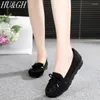 Sandals Summer Women's Cloth Shoes Breathable Hollow Soft Sole Female Comfortable Black Work Non-Slip Mother 34-41