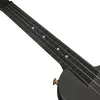 Enya Nova-Ukulele Intelligent Acoustic Guitar black, 4 Strings, Carbon Fiber, Beginner Instrument, 23", U, 23"