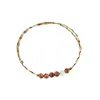 Strand Sun Stone Shining Orange Bracelet Large And Thin Five Color Transport Beads Mini Simple Temperament Girl Handrope