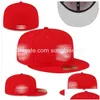 Casquettes de balle Est Ajusté Chapeaux Chapeau Réglable Baskball Toute L'équipe Logo Homme Femme Sports De Plein Air Broderie Coton Plat Fermé Bonnets Flex Dhdvu