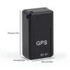 Mini traceur Gps Gf-07, dispositif de suivi magnétique Sos à longue durée de veille, Sim Gsm pour localisateur de véhicule/voiture/personne, livraison directe