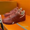 2023-Designer sneaker trainer sapatos casuais denim lona couro branco verde vermelho azul carta sobreposições plataforma de moda homens mulheres tênis