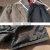 Женские шорты 2023, осень-зима, шерстяные женские корейские универсальные женские брюки с высокой талией, тонкие клетчатые короткие брюки Femme, повседневная свободная верхняя одежда Q08