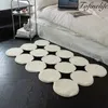 Carpet Top Quality Plush Thicken Rugs Black White for Living Room Soft Fluffy Bedside Mat Non Slip Area Rug Ins Style Floor Mats 231019