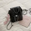 Sacs de taille Mignon Linabell poupées sac à dos Y2k Pu cuir Zip sac pour femme mode coréenne chaîne épaule polyvalent Portable sacs à main de luxe 231019