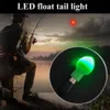 Acessórios de pesca 2-20pcs luzes traseiras flutuantes de pesca sólida multicolorida boia de pesca eletrônica bateria CR311 equipamento de pesca flutuante 231018