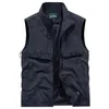 Men's Down Parkas Plus Size 7XL 8XL Mens Fishing Vest Outdoor Quick-Dry Hunting Travel Gym Jogging Running Sport Sleeveless Mesh Waistcoat Jacket J231019