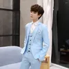 Men's Suits Foreign Trade Top Lapel Suit Jacket Korean Version Slim Fitting Casual Single Large Size