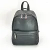 Backpack Famous Design Female Cowhide Leather Travel Bag Style European And American Casual Versatile Multi-purpose