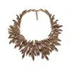Fantastisk kvinnlig designer hängen halsband vintage lady smycken aaa för festgåva nr226