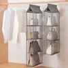 Opbergdozen Hangen Handtas Organisator Transparante tas Garderobe Kast Deur Wall Clear Diody Shoe Hanger Accessoires