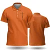 Poloshirts für Herren, Sommer, kurzärmlig, einfarbig, Poloshirt, 3D-gedrucktes Kreuzmuster, täglicher Sport, lässig, übergroße Tops, Herren-Poloshirt-Kleidung