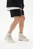 Männer Shorts Herren Baumwolle Lose Streetwear Sommer Knie Länge Gym Fitness Sport Training Laufen Casual Männliche Schwarze Kurze Hosen