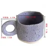 8oz Hot Splash Cup Big Ear Cup Splash Ink Mug Ceramic Coffee Cup Breakfast Milk Cup Water Cup LG17